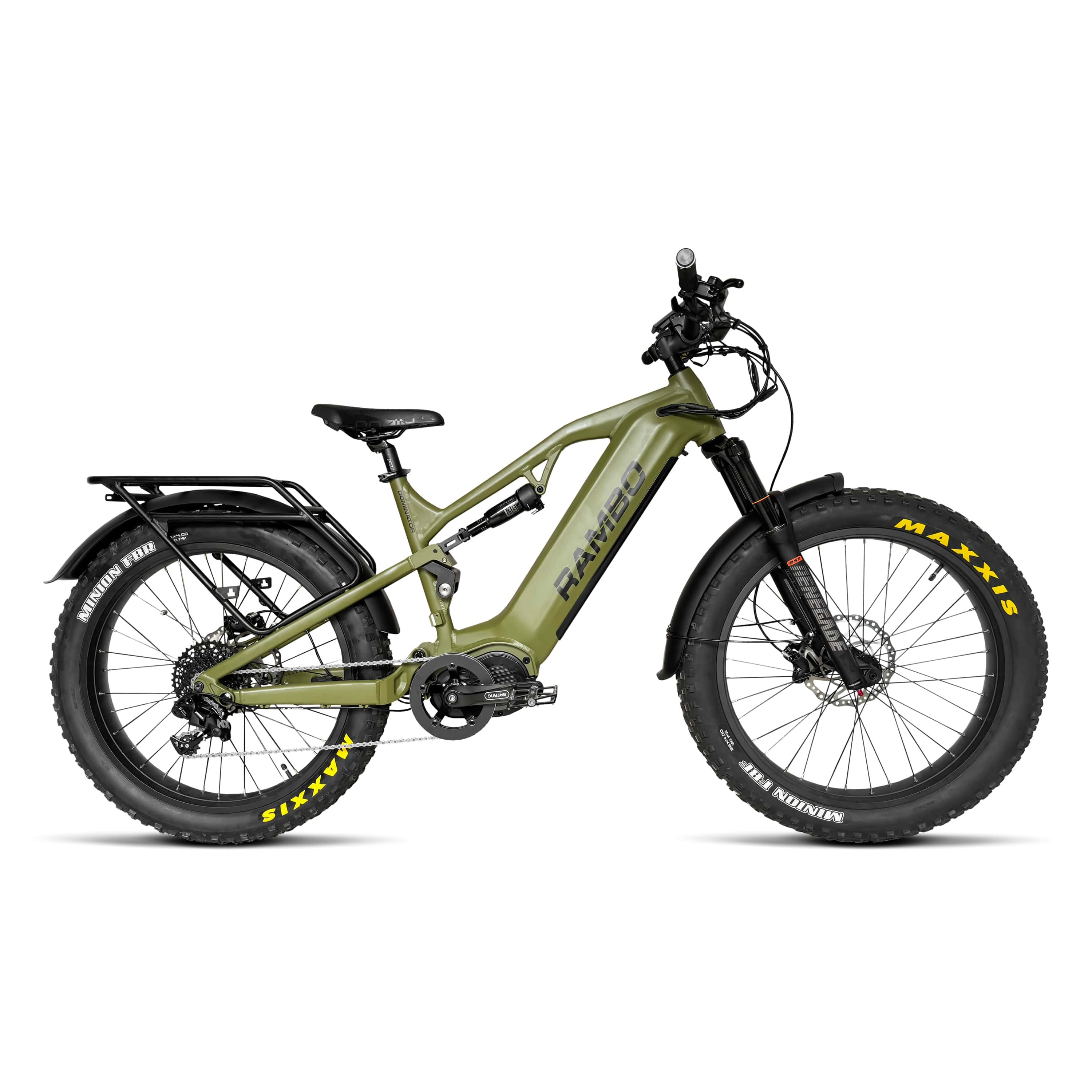 Rambo 1000W Dominator HD Full Suspension Electric Bike Rambo 1000W Dominator HD Full Suspension Electric Bike