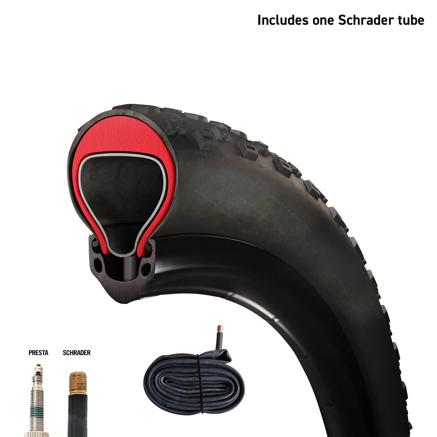 Tannus Armour | Anti-Punctuur Semi-Mousse voor Binnenband, Foam Insert, Biedt Verhoogde Grip en Comfort, Complete Bescherming voor MTB/Off-Road fietsen (1 stuck) (29''x1.95 ''-2.5 Tannus Armour | Anti-Punctuur Semi-Mousse voor Binnenband, Foam Insert, Biedt Verhoogde Grip en Comfort, Complete Bescherming voor MTB/Off-Road fietsen (1 stuck) (29''x1.95 ''-2.5