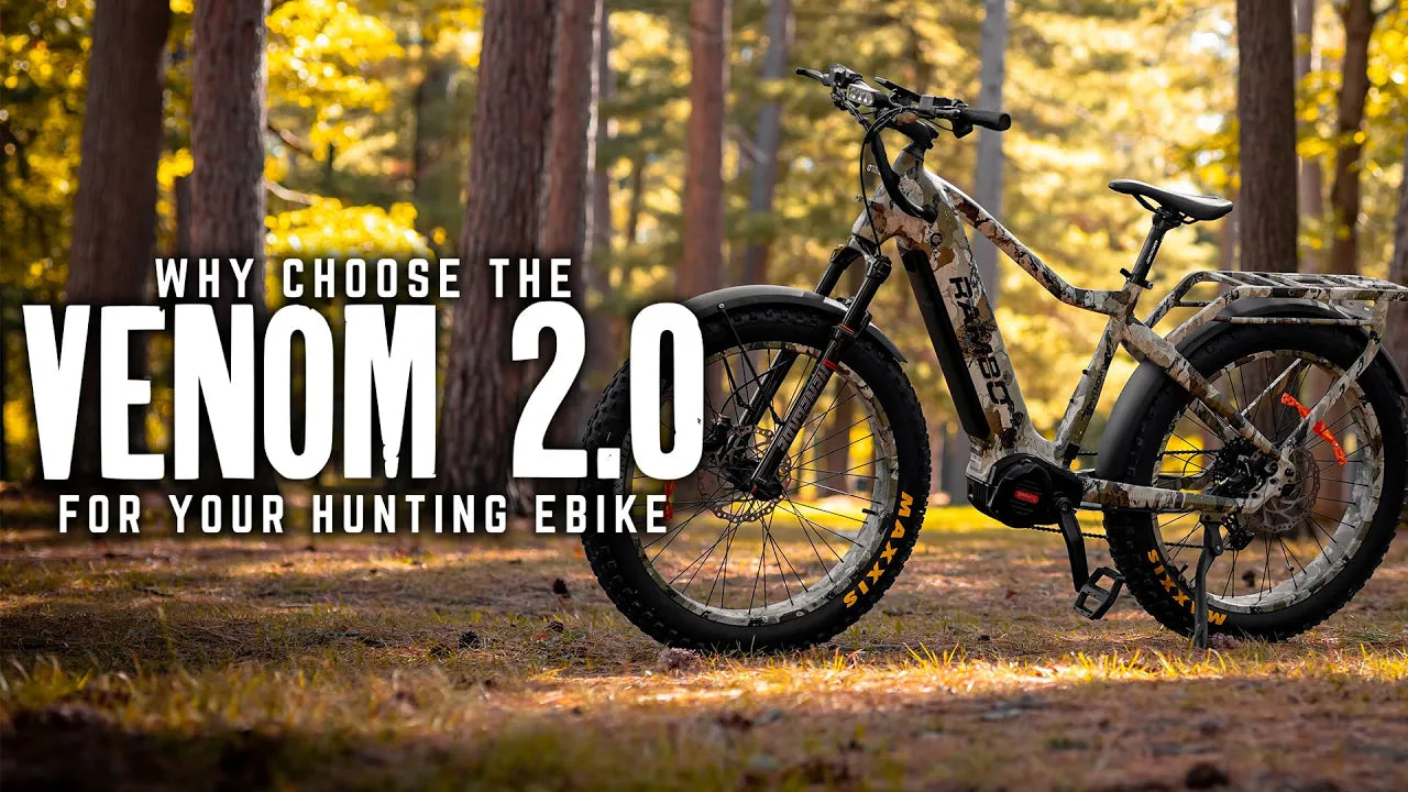 Rambo Venom 2.0 Off-Road E-Bike for Hunting & Trail Adventures – Rambo ...