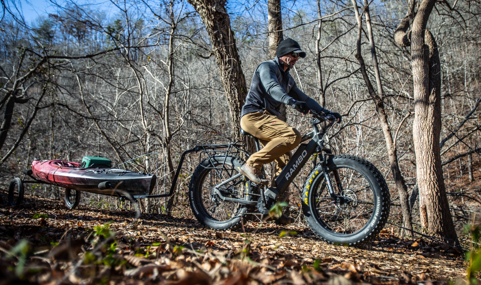 Rambo Bikes Heavy-Duty Trailers and Carts for Off-Road Adventures
