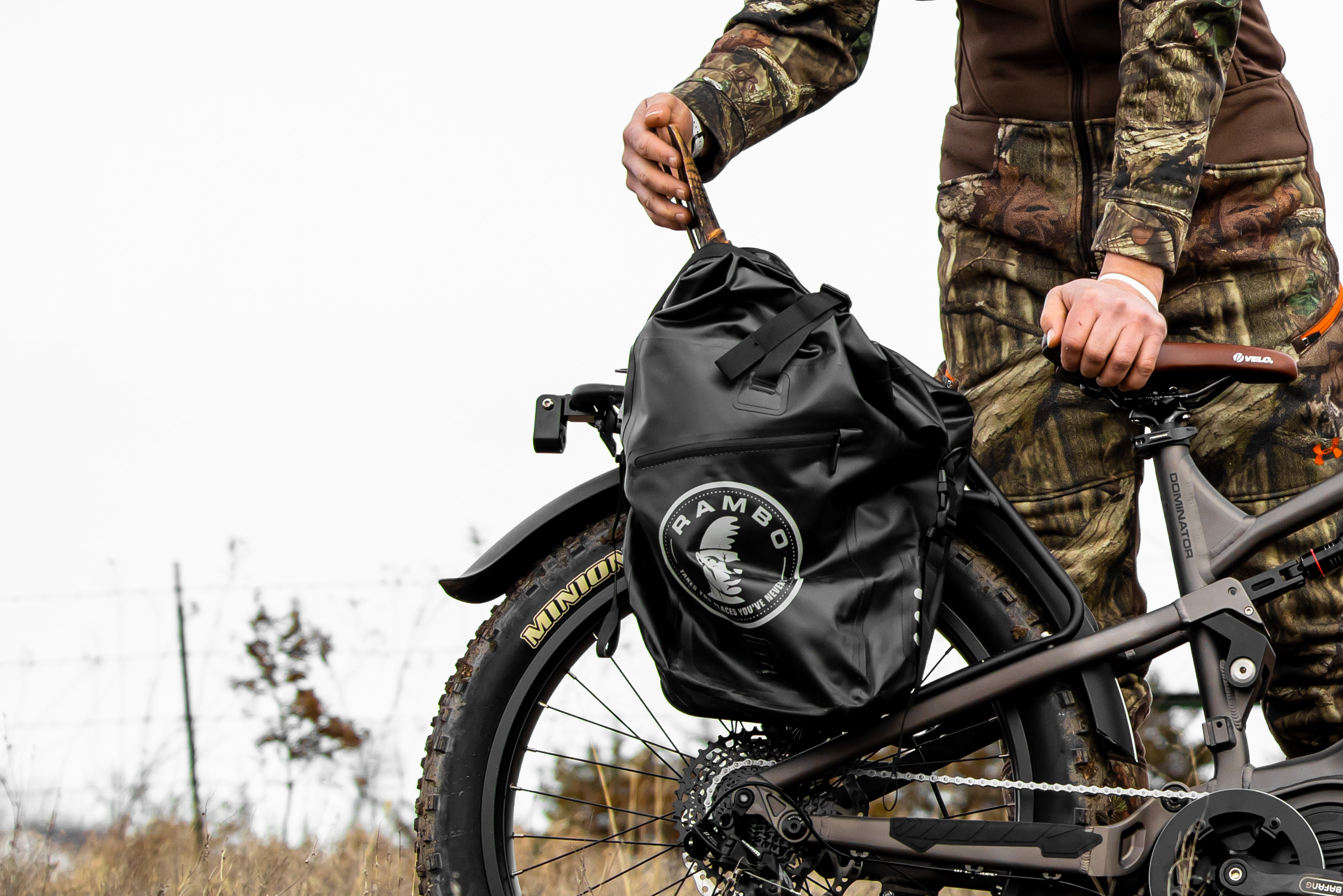Rambo Bikes Rugged Saddle Bags for Off-Road & Hunting Adventures