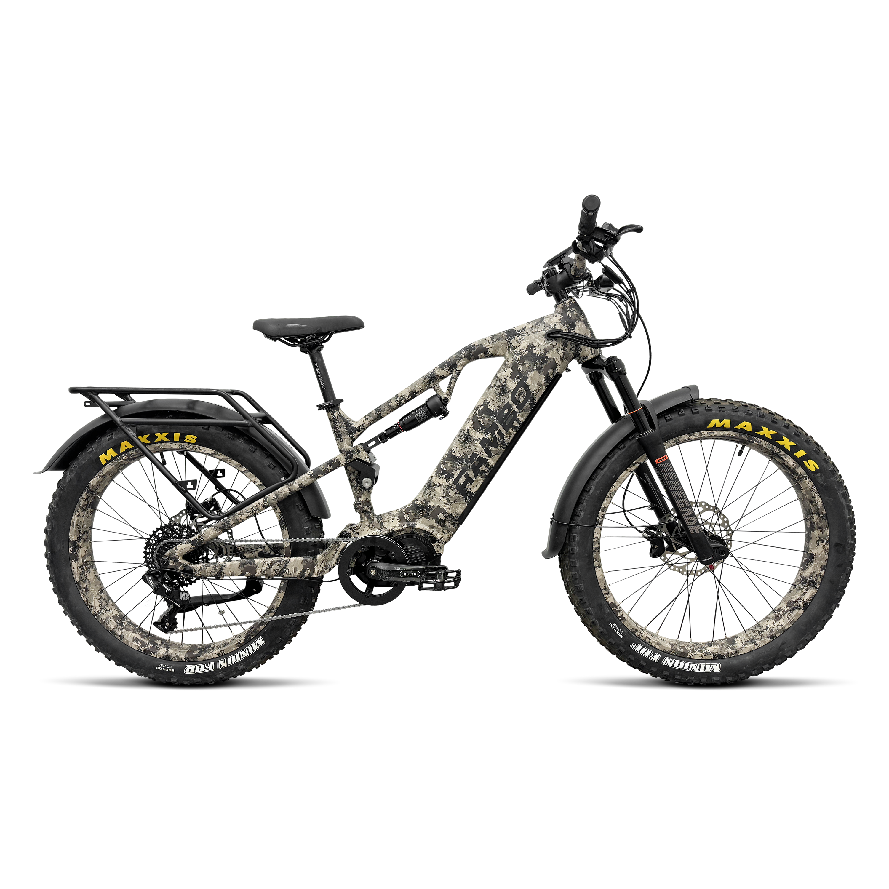 Ebikes Viper Force Folding Bike RAMBO Bushwacker 750 XPC Electric Bike