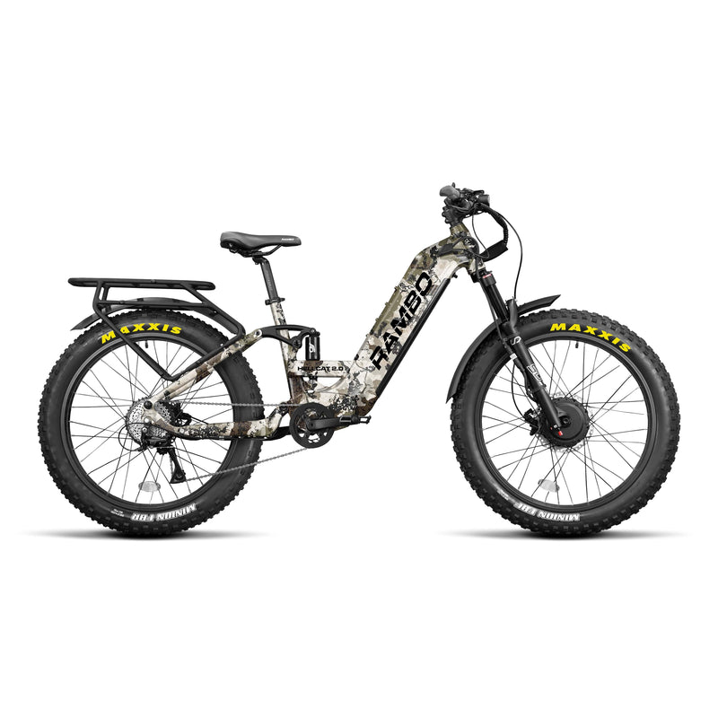 Rambo Hellcat 2.0 FS AWD hunting electric bike