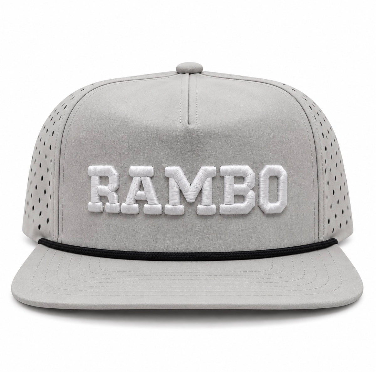 Rambo Performance Rope Hat – Light Gray