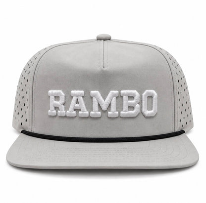 Rambo Performance Rope Hat – Light Gray