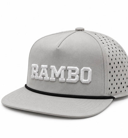 Rambo Performance Rope Hat – Light Gray