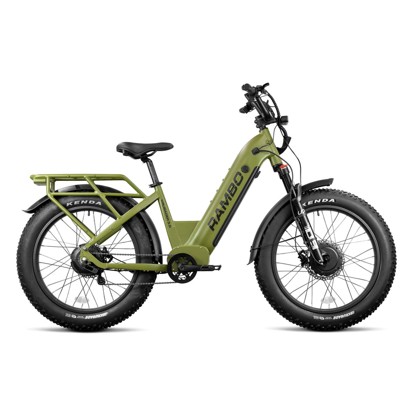 Rambo Ranger Folding Electric Hunting Bike | Fat Tire – Rambo Bikes