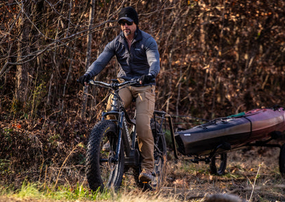 Rambo Canoe / Kayak Trailer | Rambo Bikes side view