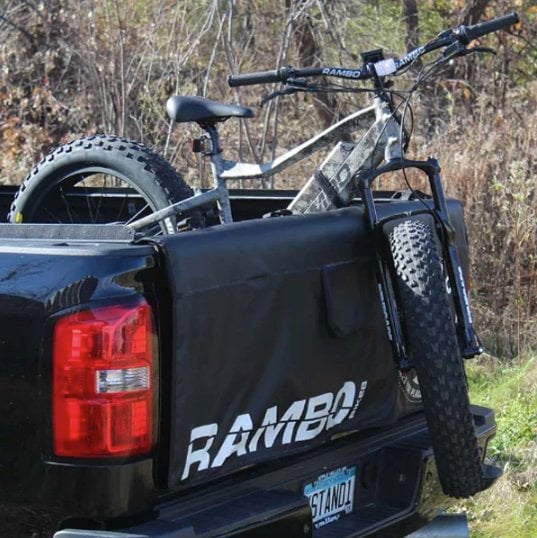 Rambo ebike Tail Gate Cover and Bike Hauler