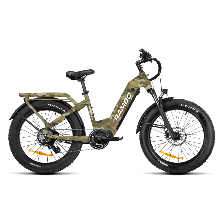 Hub drive hunting e-bike example Rambo Savage 2.0