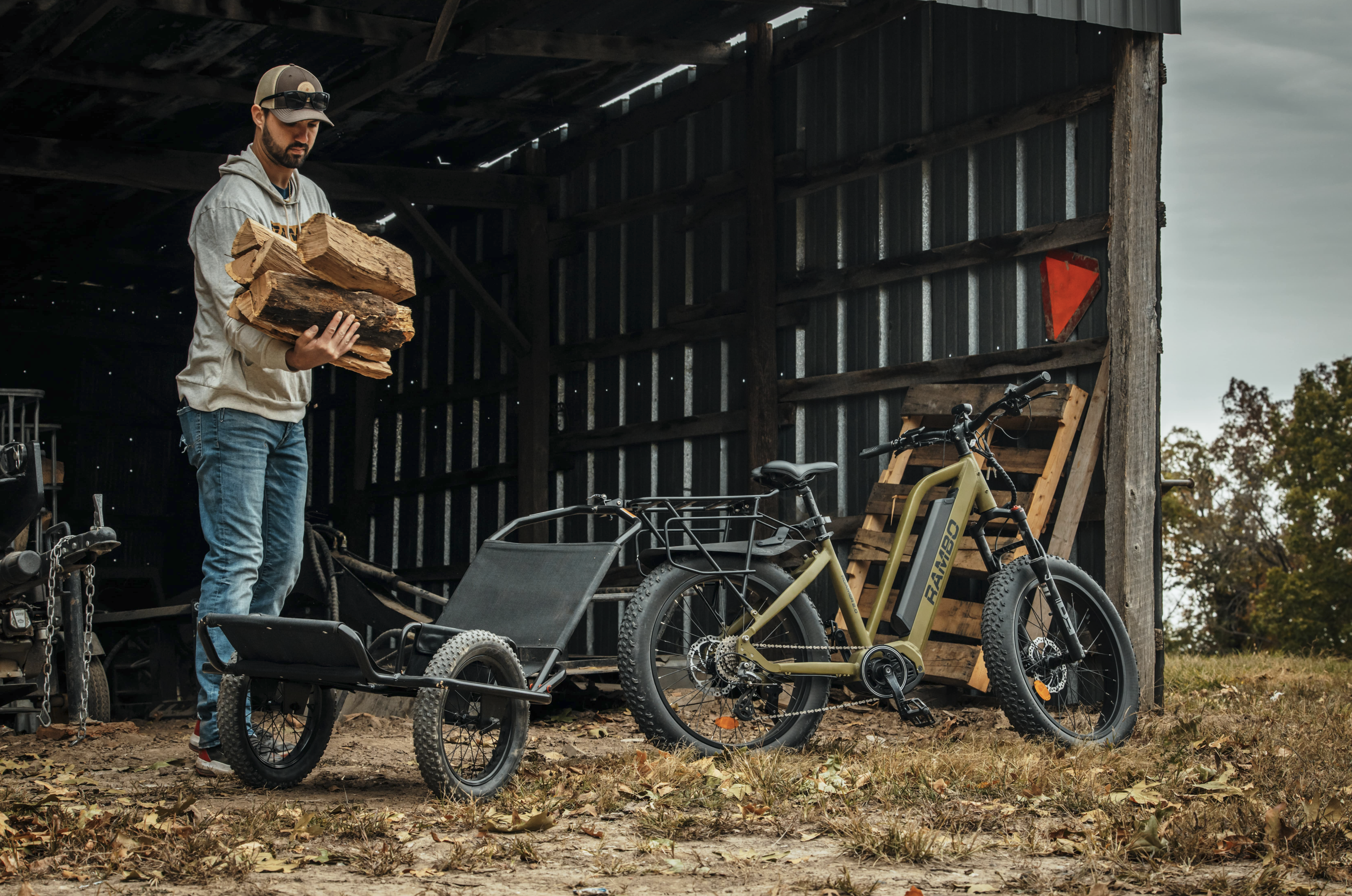 Rambo Roamer 2.0 Fat Tire Electric Bike | Off-Road – Rambo Bikes