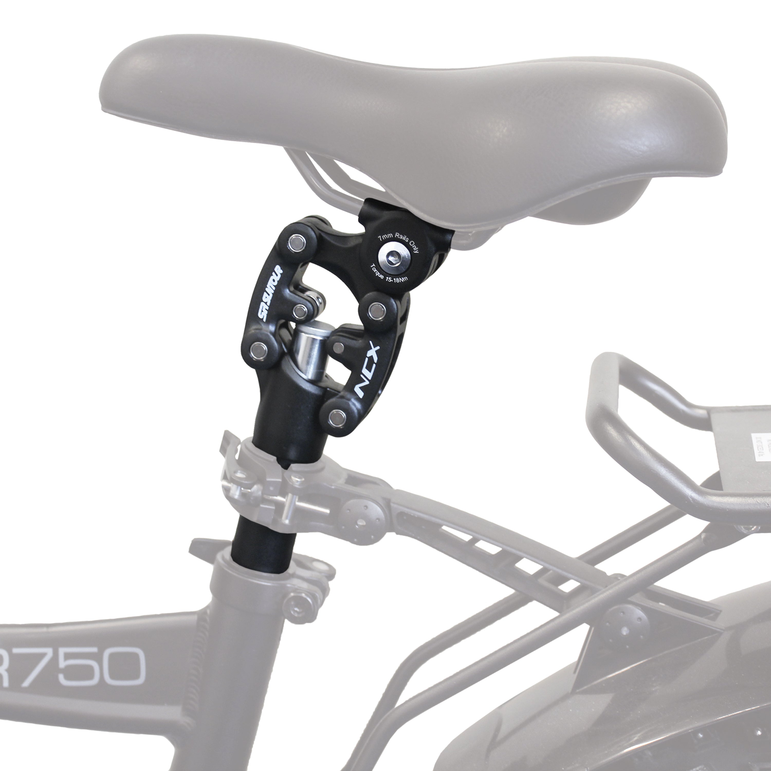 Rambo Bikes SR Suntour NCX Suspension Seatpost for Comfortable Rides