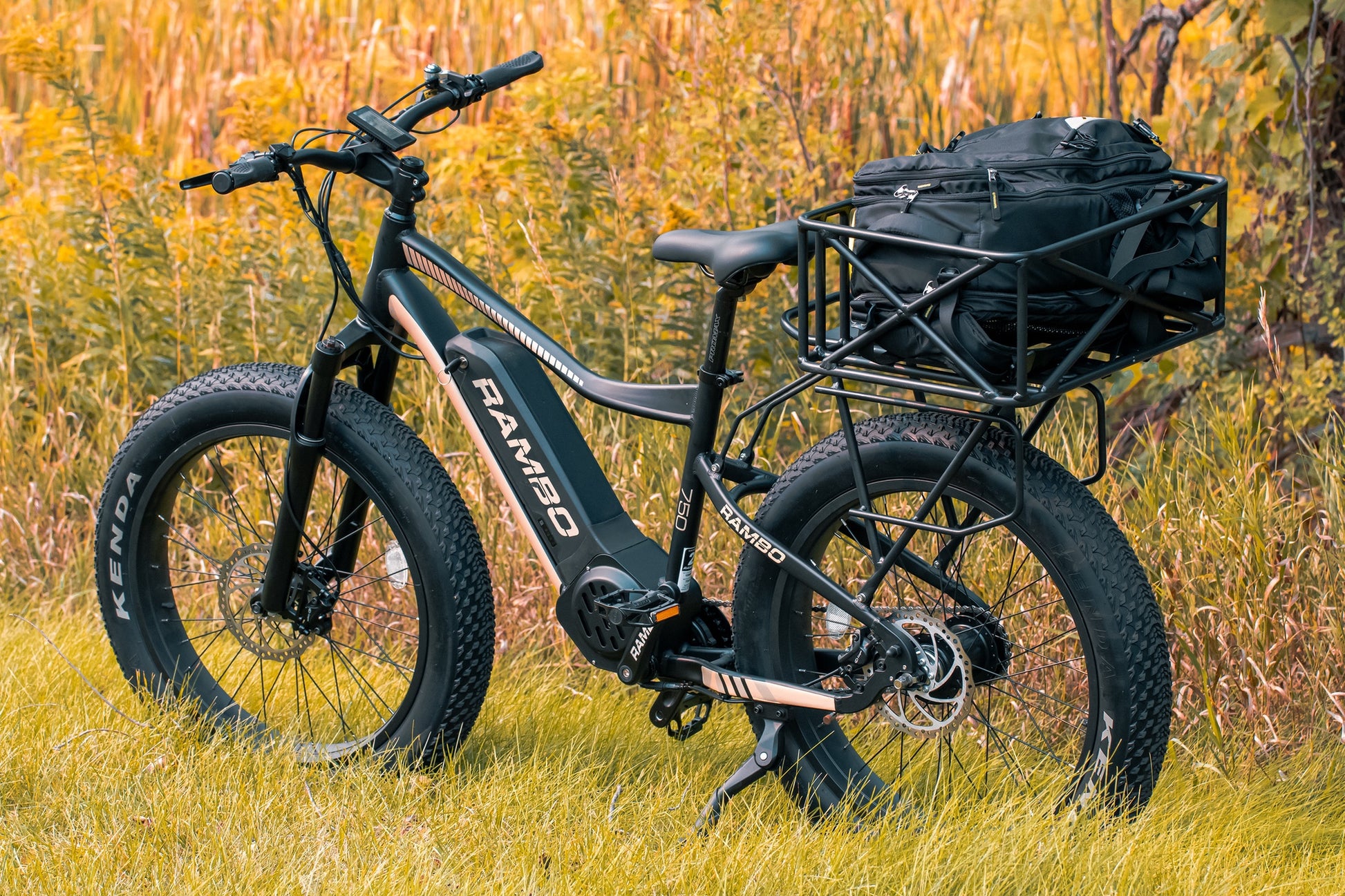 electric bicycle basket Rambo Bikes Heavy-Duty Large Basket for Secure Gear Transport