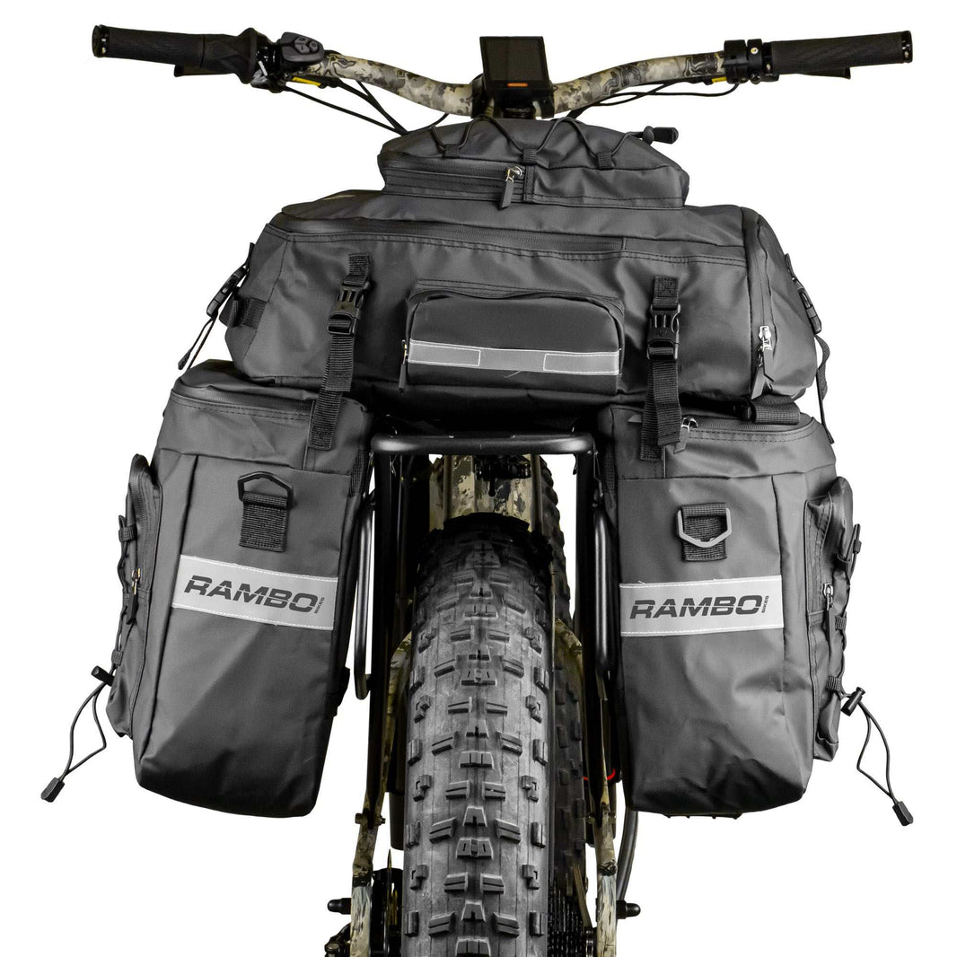 Rambo Bikes Rugged Saddle Bags for Off-Road & Hunting Adventures