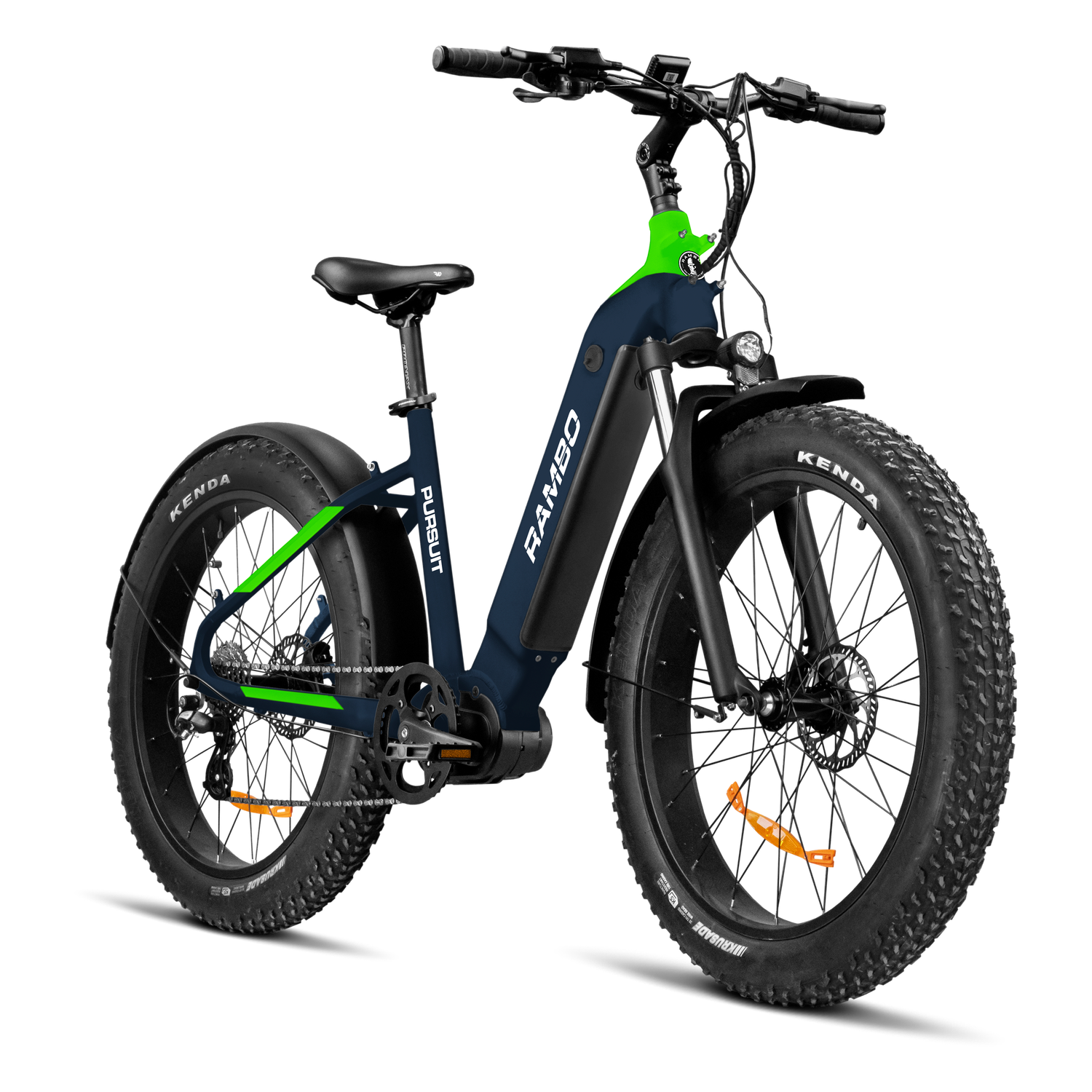 Navy / Neon Green