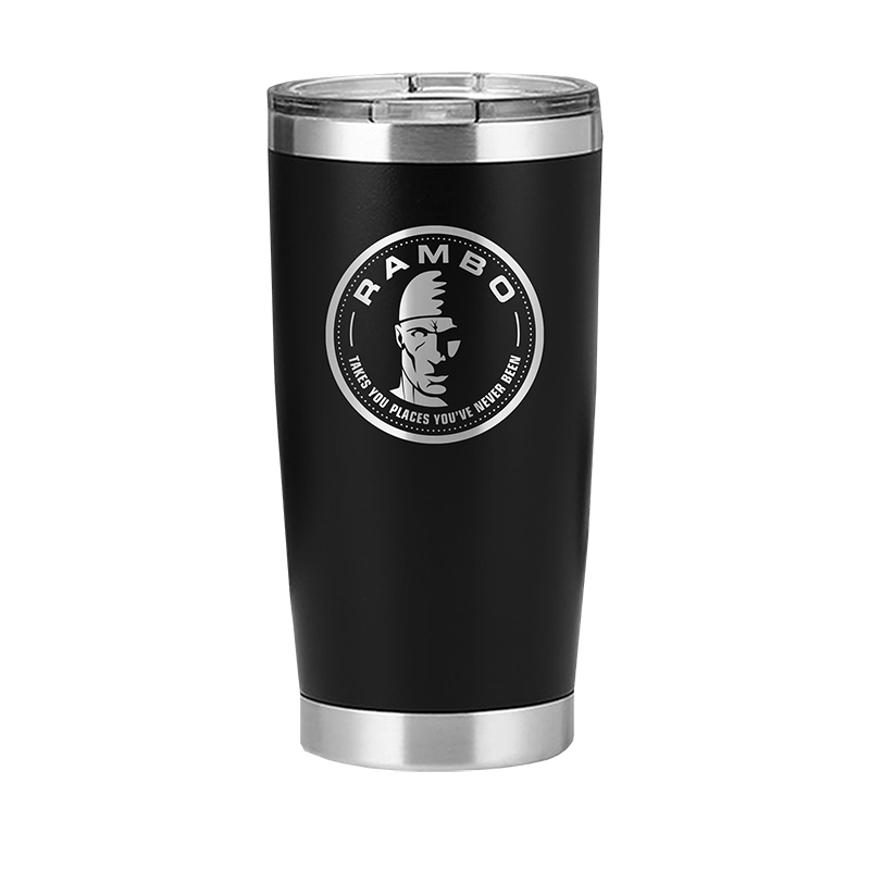 RAMBO 20oz Tumbler with Locking Lid